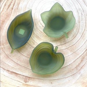 RARE Partylite Natures Garden tea light trio NEW